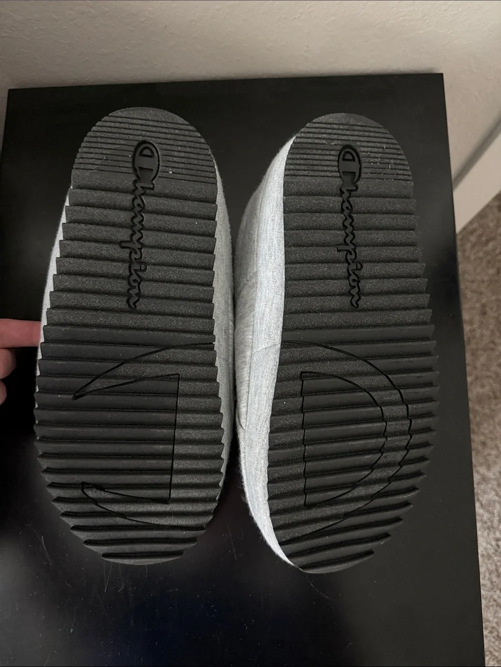 Champion University Slippers “Heather Gray”